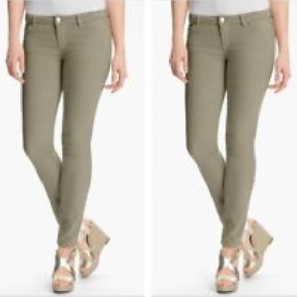 michael kors jeans green